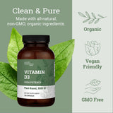 Earth Harmony Naturals cápsulas dentro del frasco abundante suministro