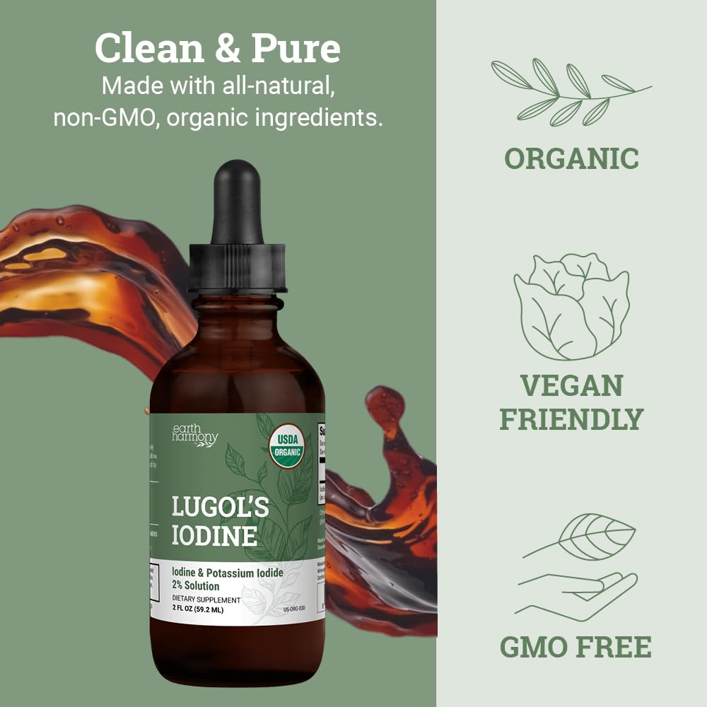 Earth Harmony Naturals frasco en mano para apreciar tamaño y portabilidad del producto