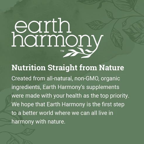 Earth Harmony Naturals gotas en uso diario mezcladas para comodidad y control