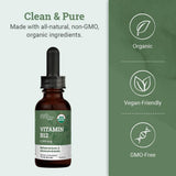 Earth Harmony Naturals demostración de uso sublingual para absorción más directa