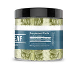 Earthborn Elements primer plano del polvo de hoja de damiana natural