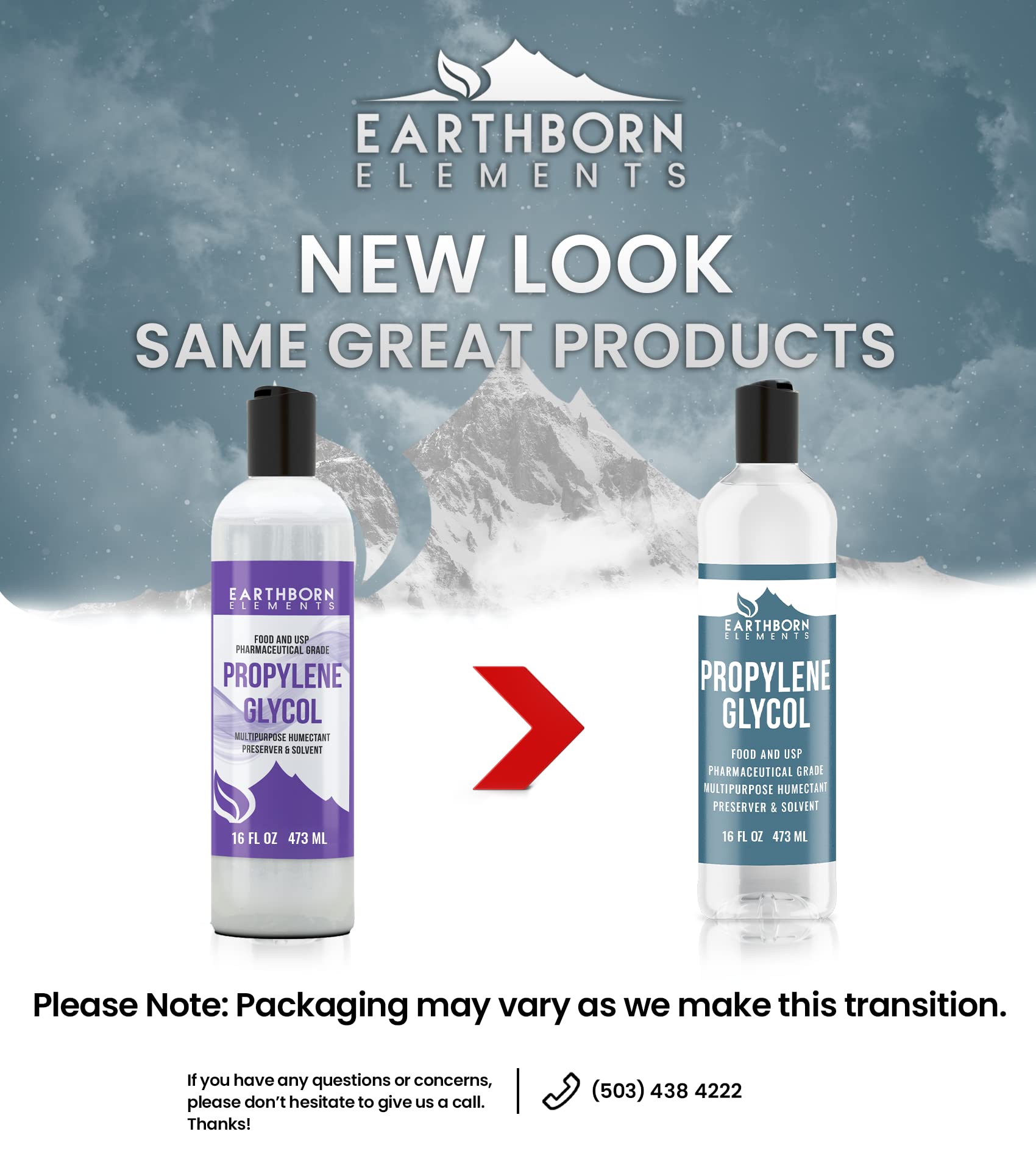 Earthborn Elements primer plano del líquido transparente destacando pureza