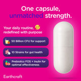 Earthcraft polvo de prebióticos inulina y FOS que nutre bacterias beneficiosas