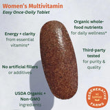 EarthFirst Organic detalle de ingredientes en polvo que evidencian origen vegetal