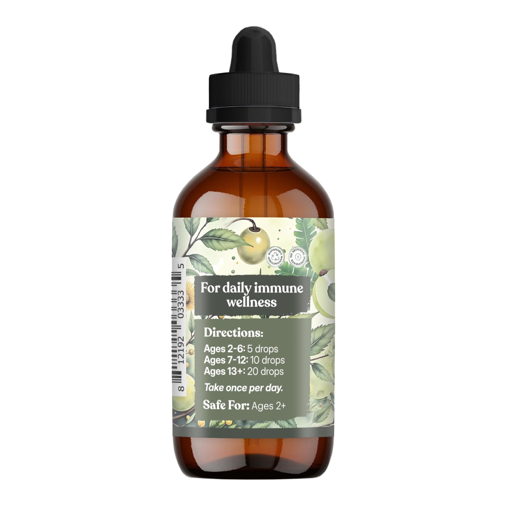 Earthley Wellness frasco en mano para comparar escala real del envase