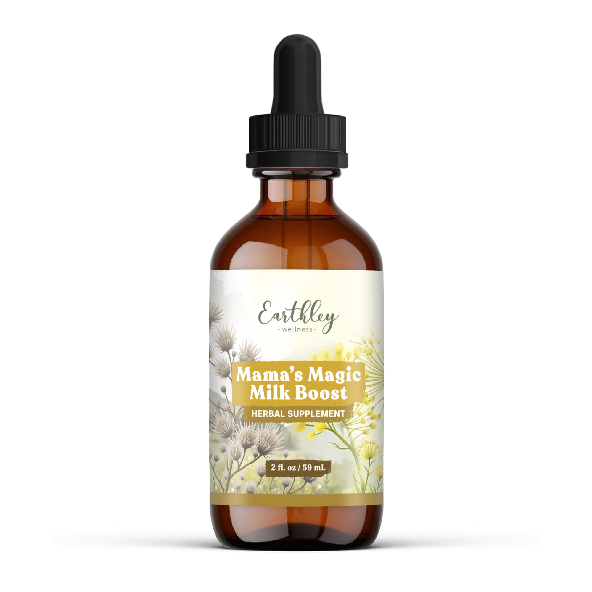 Earthley Wellness frasco frontal mostrando diseño y pureza del producto