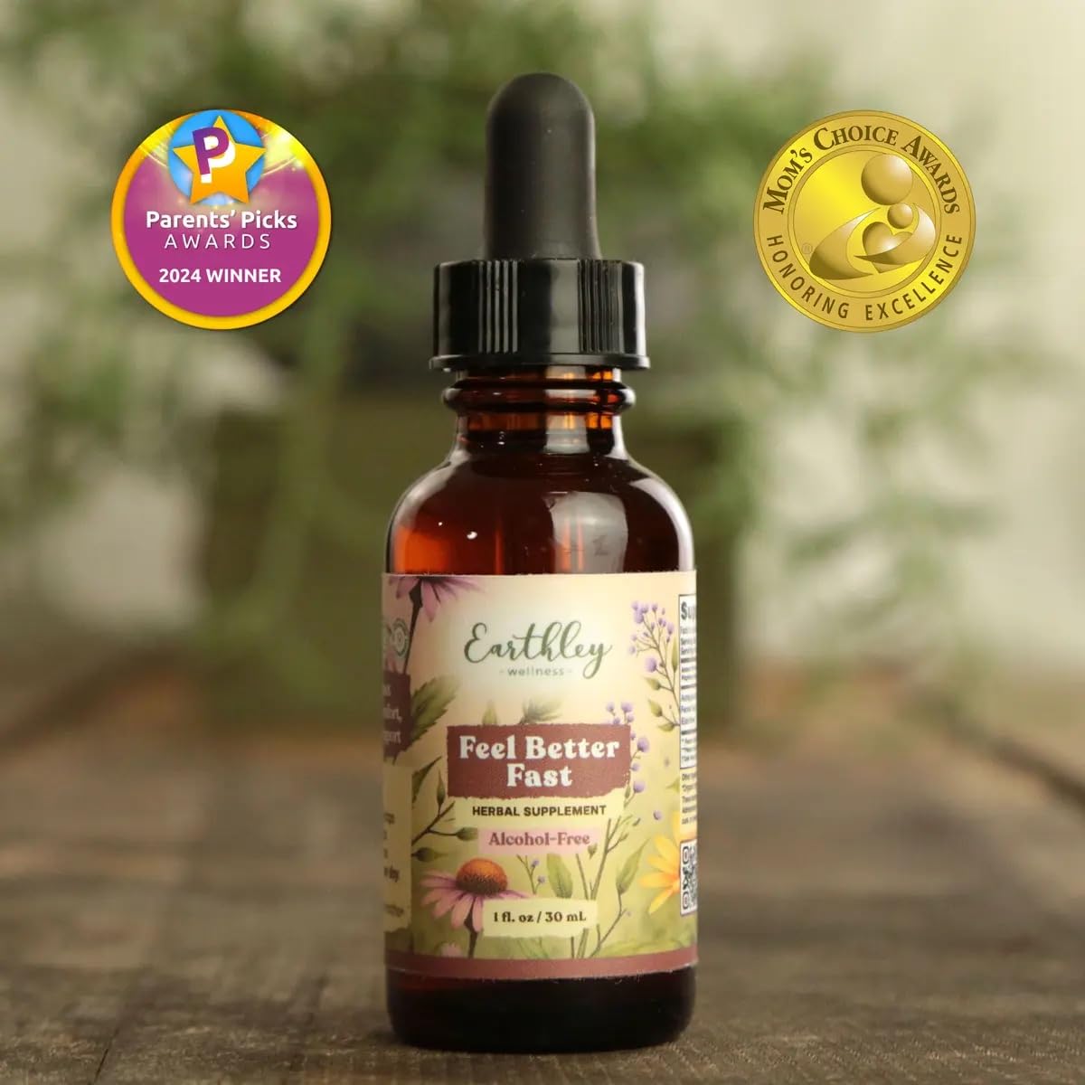 Earthley Wellness producto en uso familiar en cocina para fácil acceso