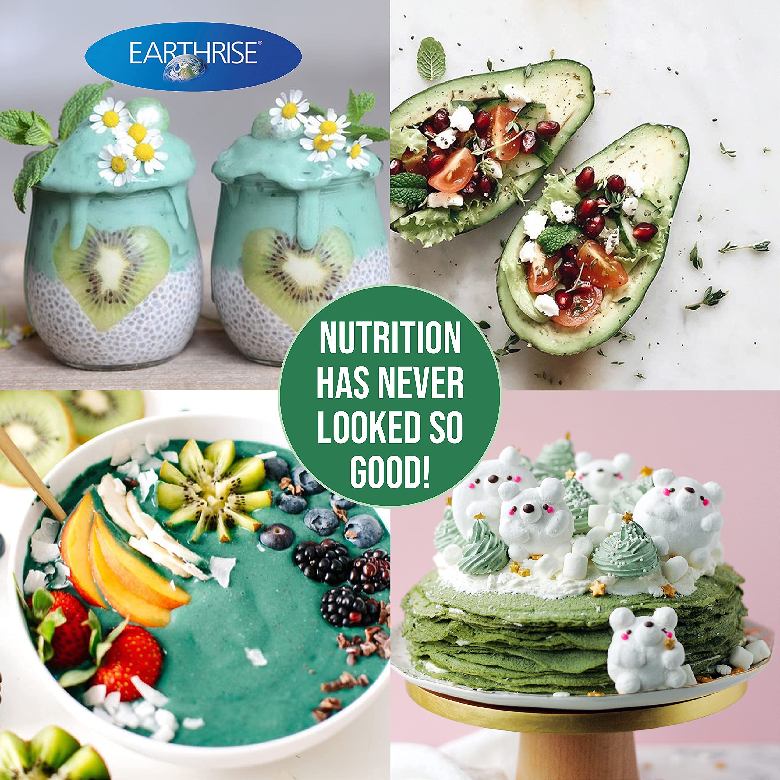 earthrise spirulina etiqueta nutricional detalle para verificar ingredientes
