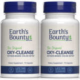 Earth's Bounty frasco Oxy-Cleanse vista frontal, limpieza suave visible
