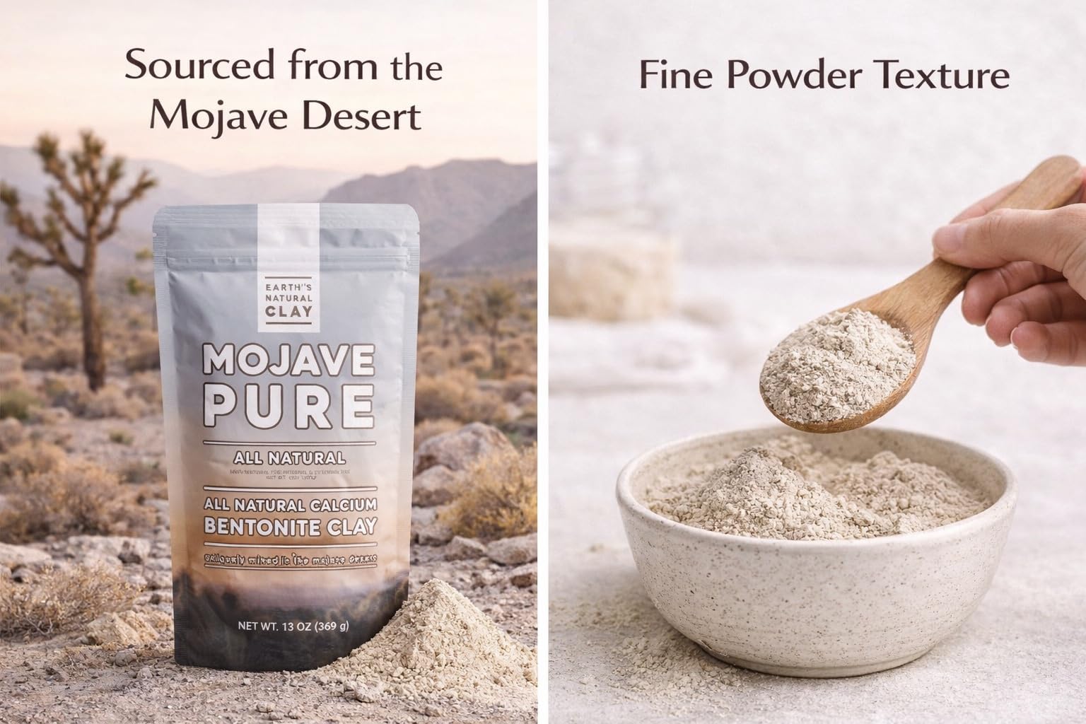 Earth's Living mascarilla facial aplicada, mejora apariencia y limpieza