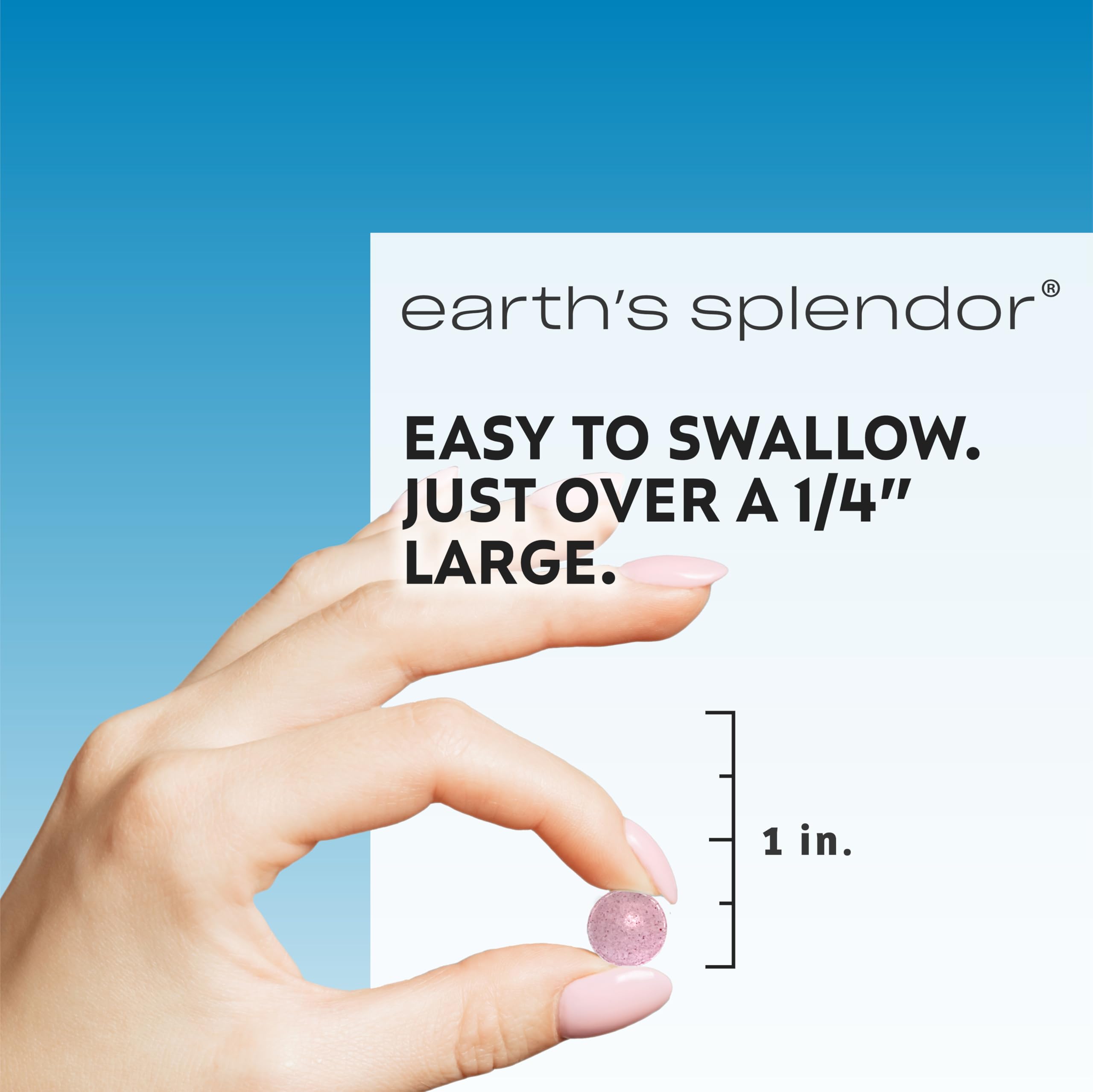 Earth's Splendor comparación de tamaño en mesa para referencia de escala