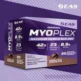 EAS Myoplex en contexto de entrenamiento, recuperación y conveniencia diaria