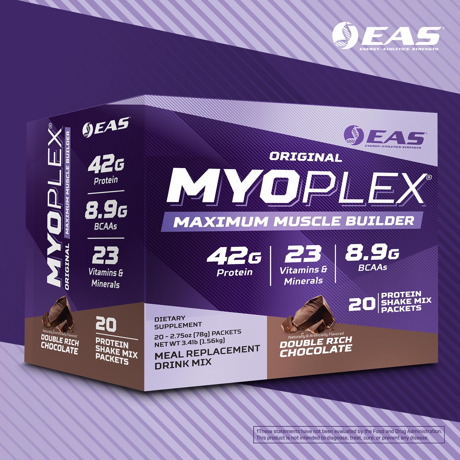 EAS Myoplex estilo de vida en gimnasio mostrando recuperación activa