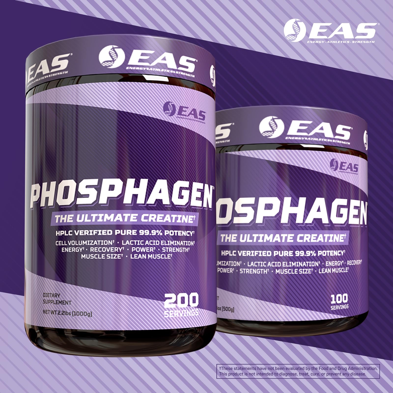 EAS Phosphagen uso en gimnasio, marca apoya entrenamientos intensos