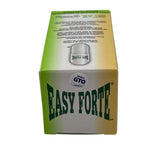Comparación de tamaño del producto Easy Figure Easy Forte junto a una mano, muestra escala