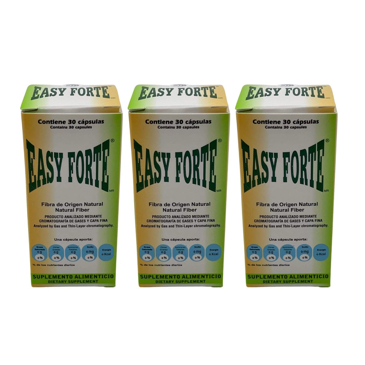 Easy Figure Easy Forte frente del empaque mostrando marca y formato, transmite confianza