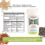 EASY-FIGURE SIN DIETA detalle de cápsula que muestra textura y pureza del ingrediente