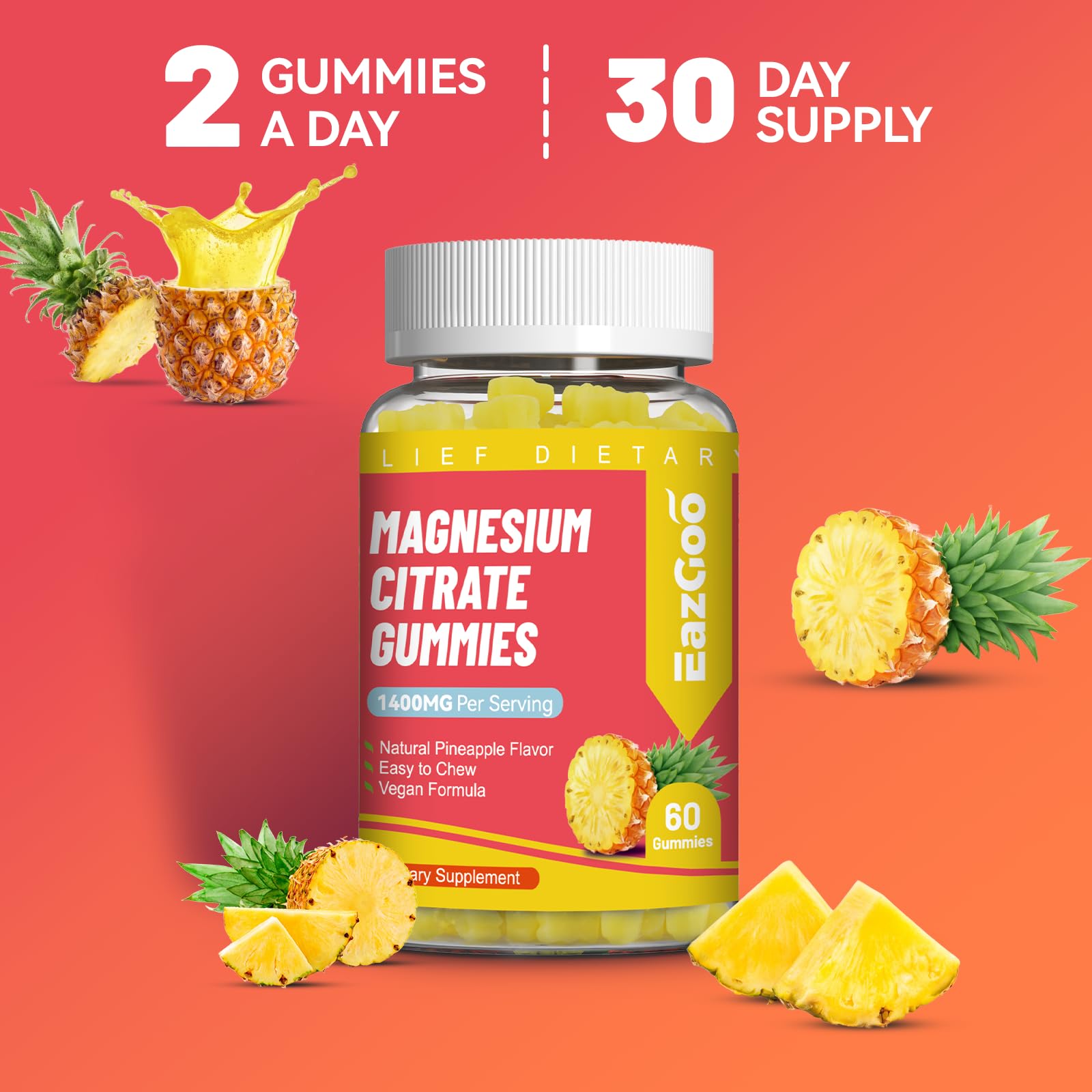 EAZGOO lifestyle con gominolas en mesa que sugiere integración diaria