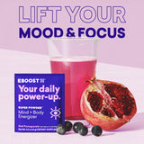 EBOOST etiqueta nutricional destacando vitaminas y electrolitos