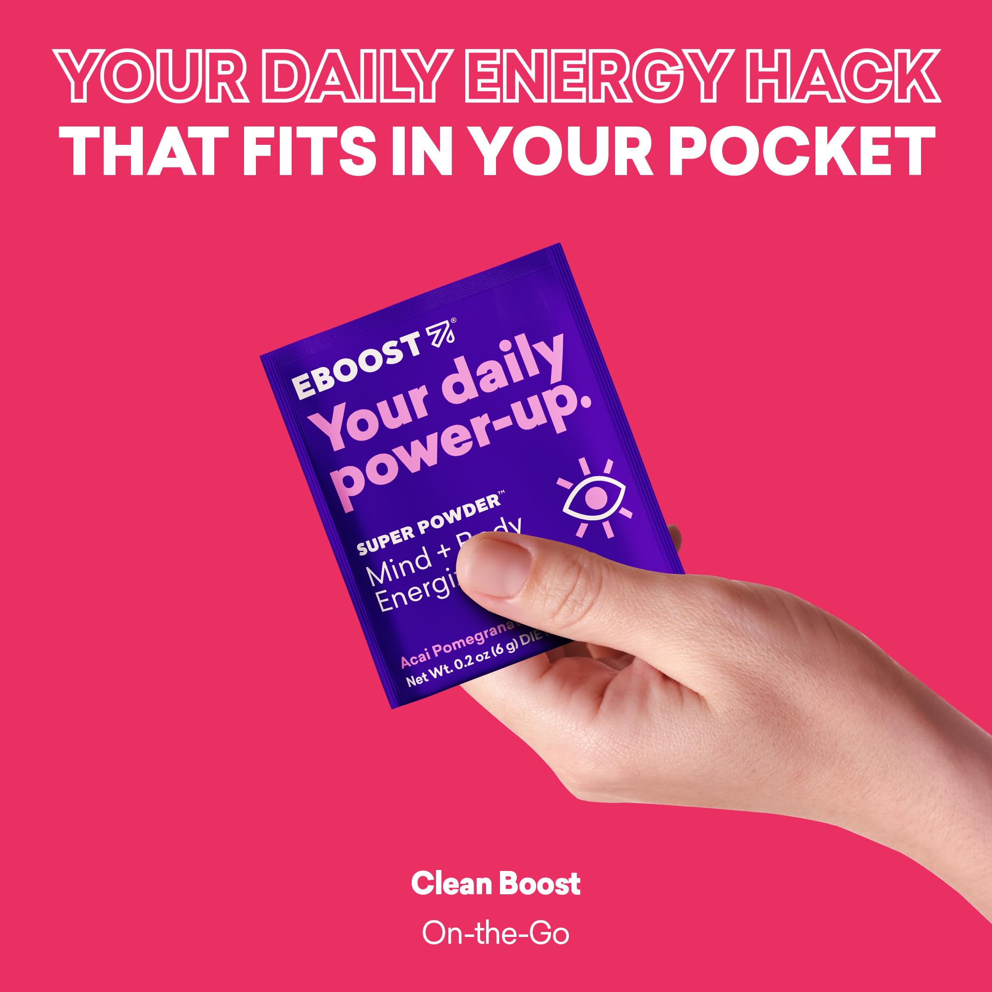 EBOOST pack de sobres en mochila ideal para viajes y días ocupados