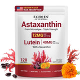 Echoes of the spring frente del paquete que muestra 120 softgels y beneficio de suministro prolongado