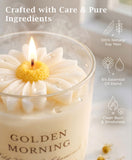 ECLAVIOS velas encendidas en salón, crean ambiente relajante y suave