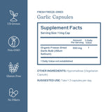 ECLECTIC INSTITUTE etiqueta detallada mostrando 550 mg y 120 ct, transparencia informativa