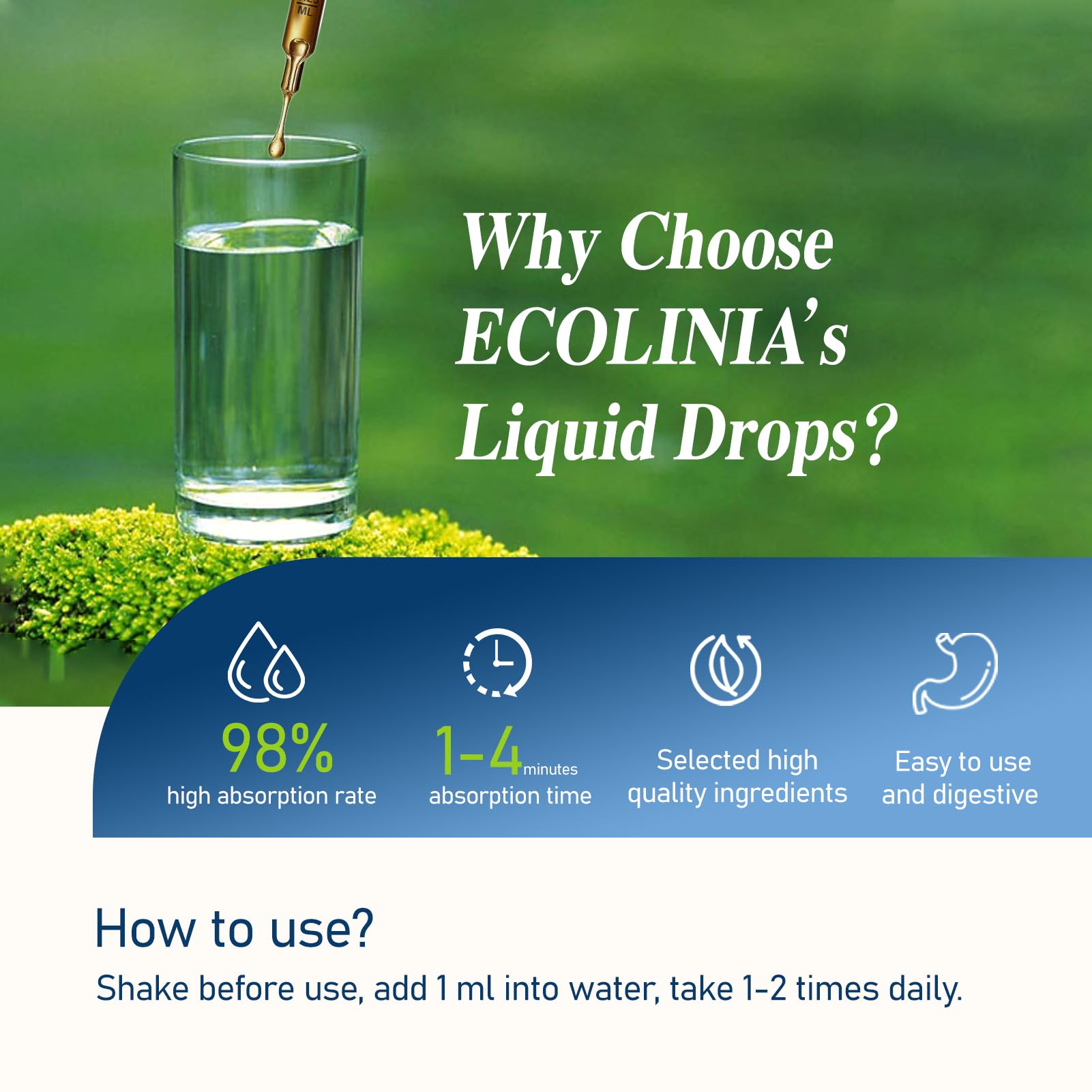 ECOLINIA comparación en mano para visualizar tamaño y portabilidad