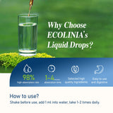 ECOLINIA comparación en mano para visualizar tamaño y portabilidad