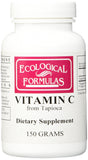Ecological Formulas envase frontal de vitamina C de tapioca, puro y sin alérgenos