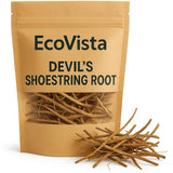 EcoVista raíz Devil's Shoestring 1 oz vista frontal para rituales, protege y centra intención