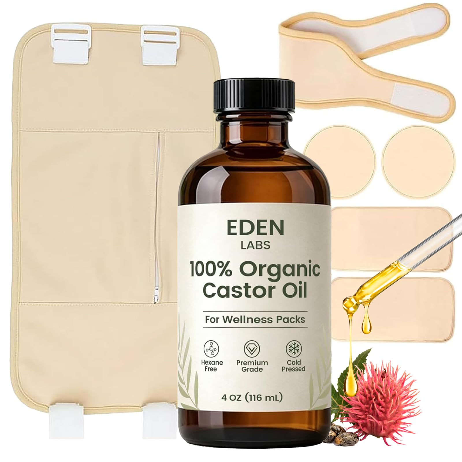 EDEN LABS pack frontal mostrando el kit completo y facilidad de uso