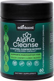 EdenBoost envase frontal mostrando AlphaCleanse y beneficio de apoyo hepático