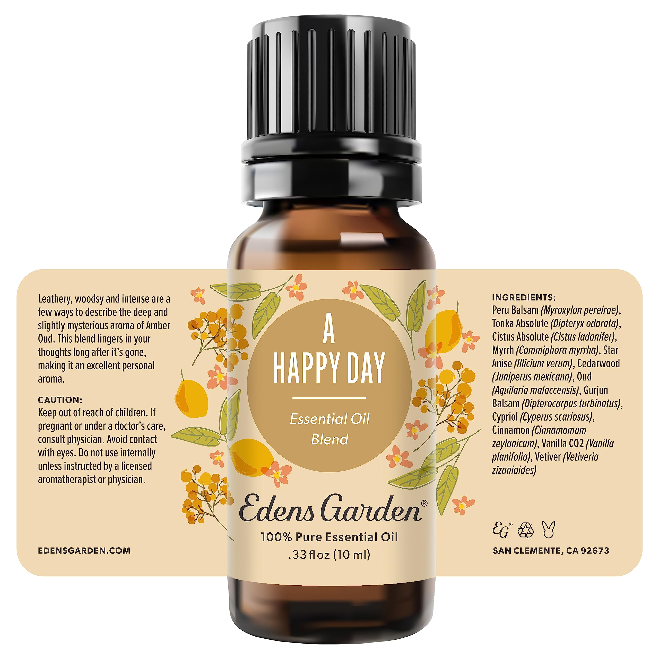 Edens Garden aroma en sala iluminada mostrando ambiente hogareño acogedor