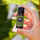 Edens Garden etiqueta detallada del aceite mostrando pureza y lote, confianza y trazabilidad
