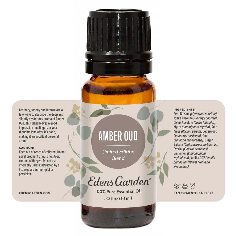 Edens Garden primer plano evocando aroma profundo y notas amaderadas