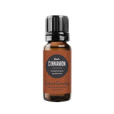 Edens Garden botella frontal mostrando canela corteza y beneficio aromático