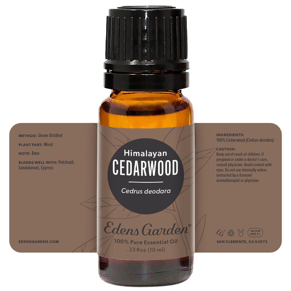 Edens Garden Cedarwood Himalayan ambientación hogareña que aporta calidez y tranquilidad