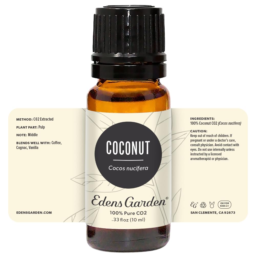 Edens Garden Coconut CO2 comparación de tamaño 10 ml útil para viajar