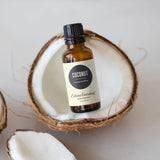 Edens Garden aceite Coconut CO2 textura cremosa que sugiere aroma tropical