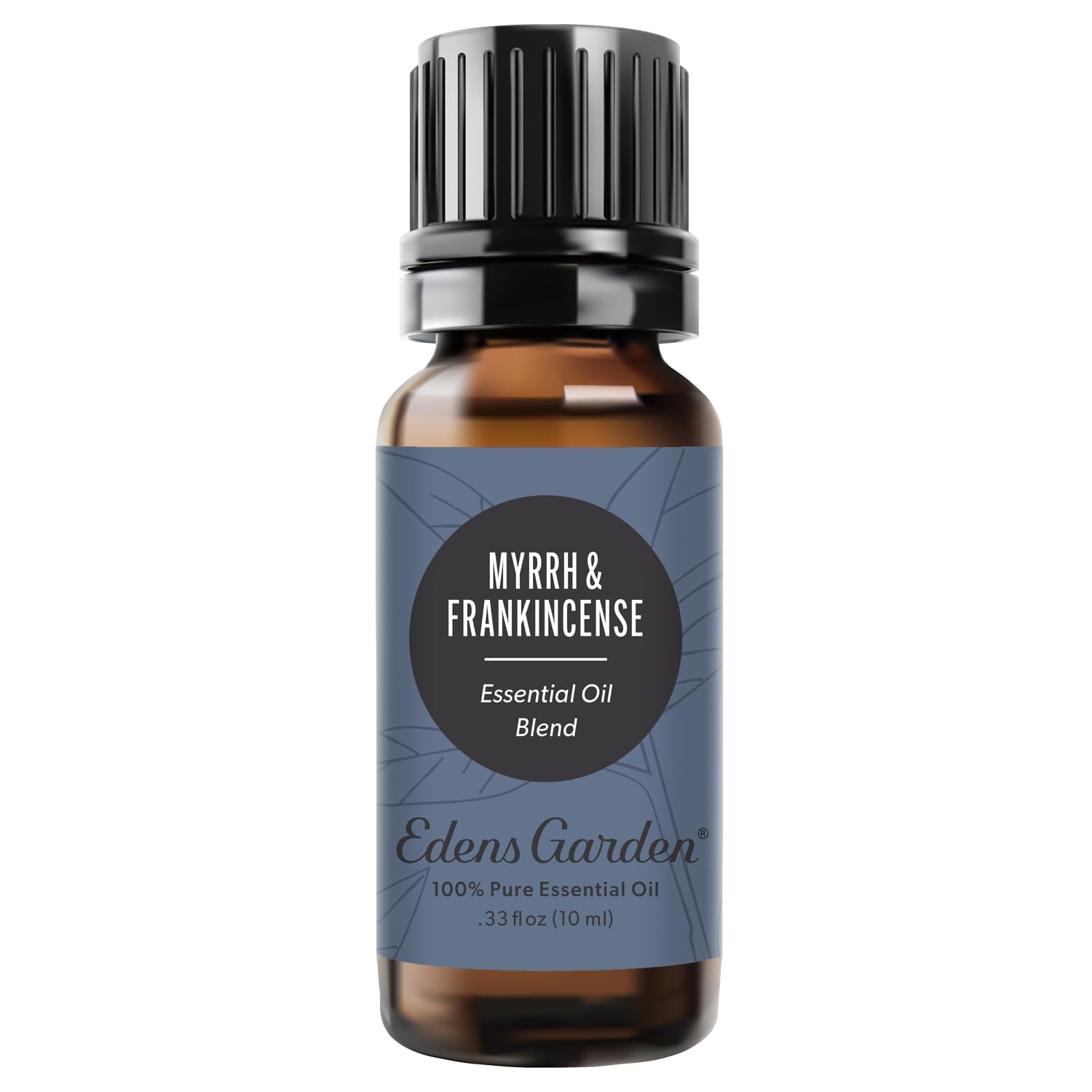 Edens Garden frasco frontal mostrando etiqueta clara y diseño premium