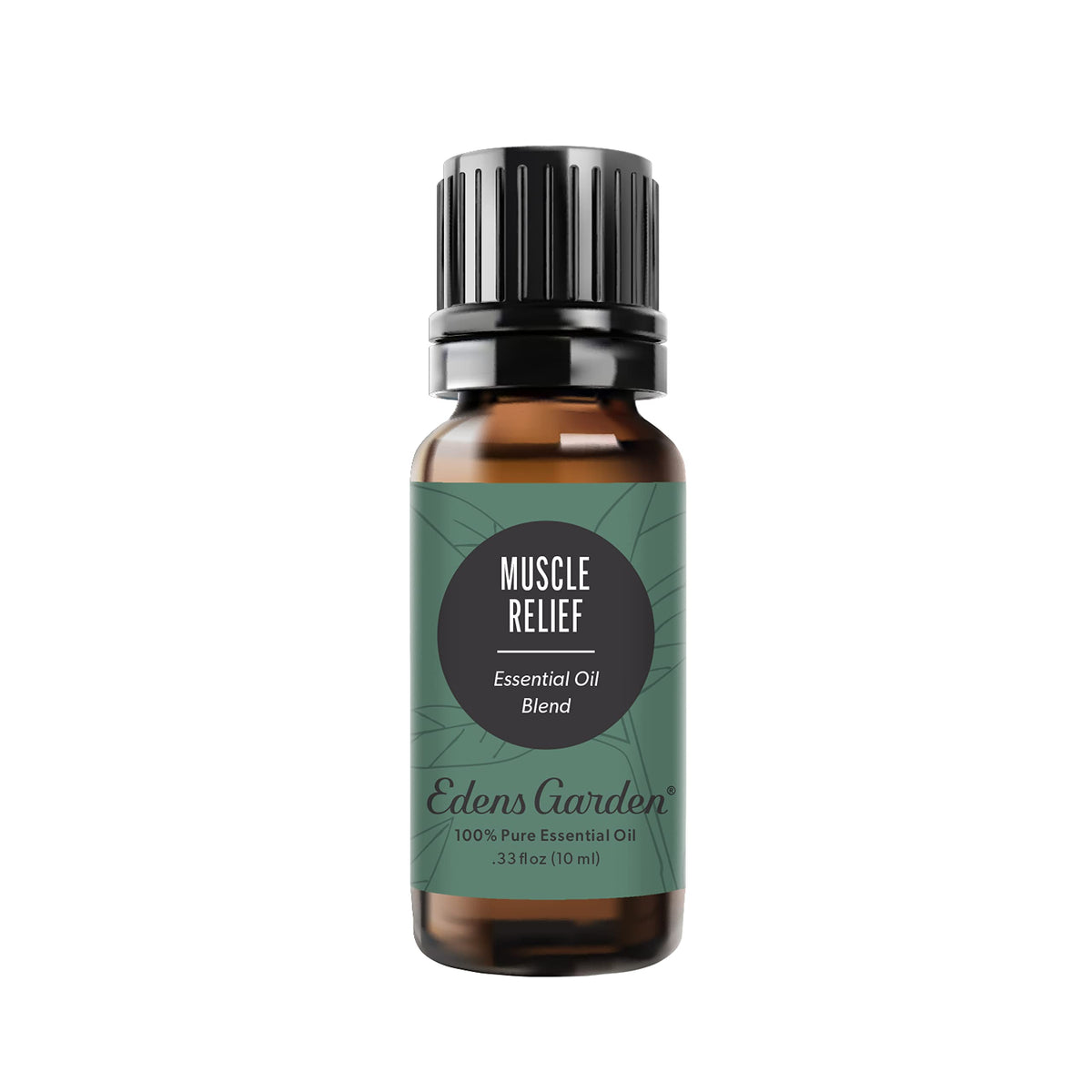 Edens Garden frasco frontal mostrando etiqueta clara y beneficios