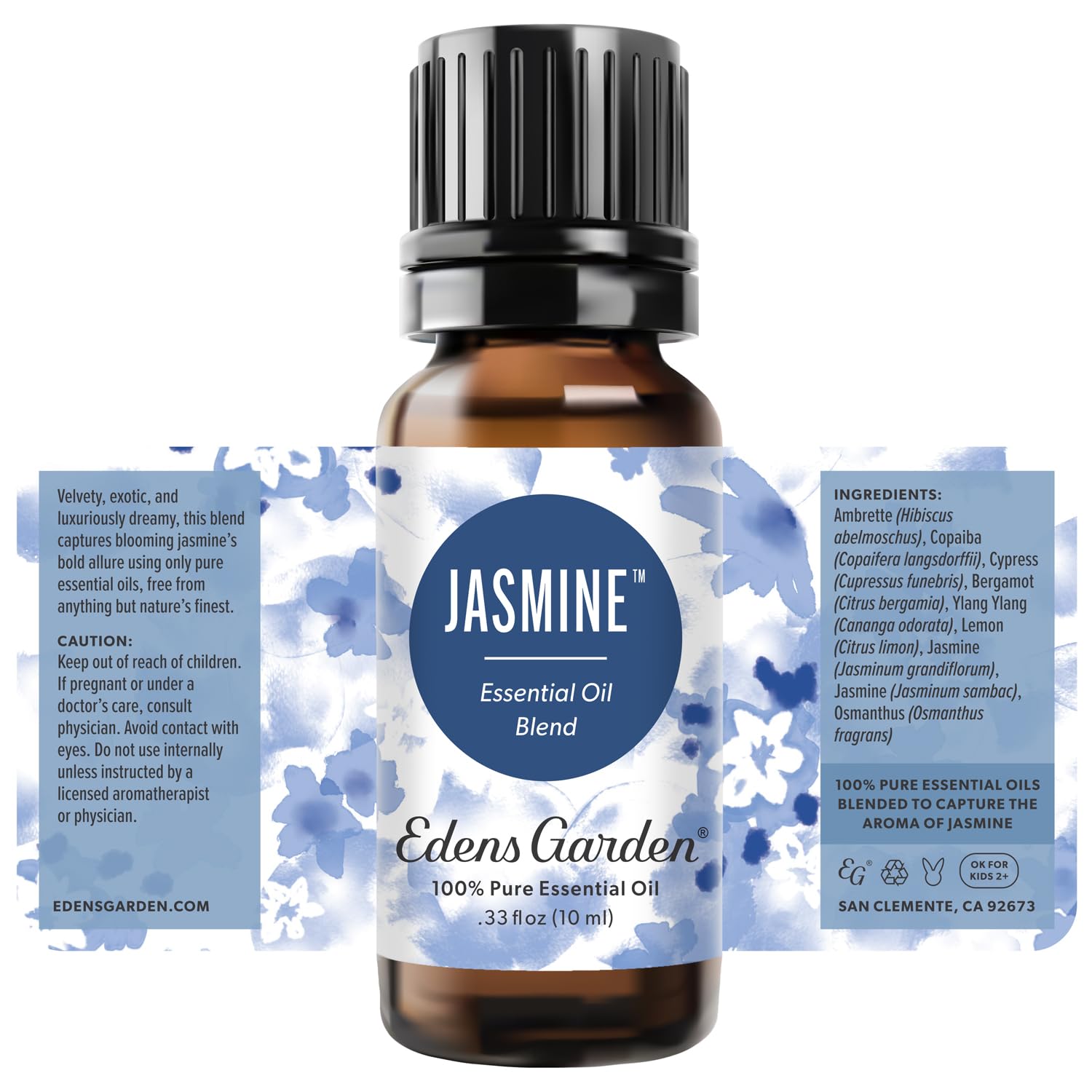 Edens Garden varias botellas con ingredientes, mezcla equilibrada y rica