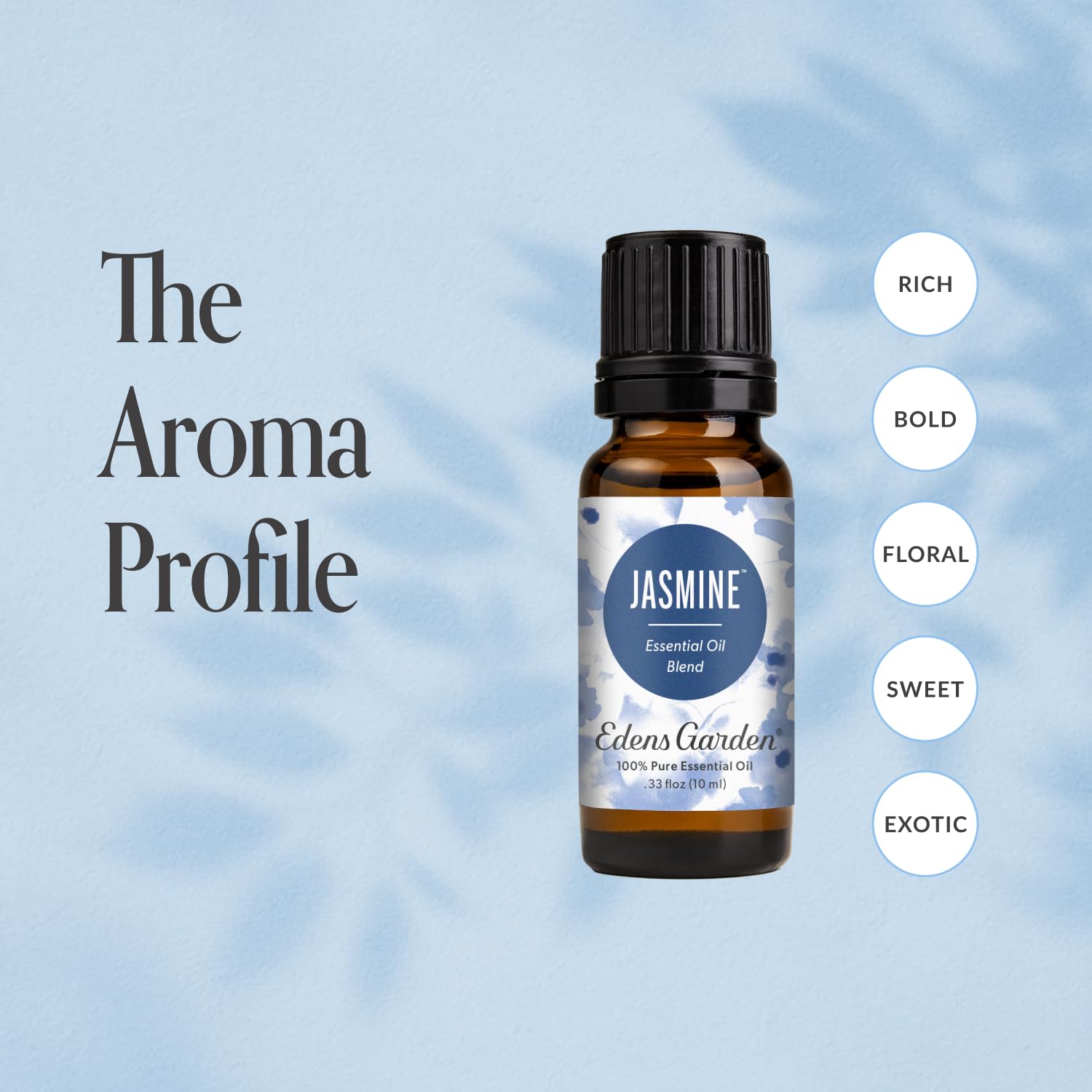 Edens Garden flores de jazmín como referencia botánica, aroma auténtico