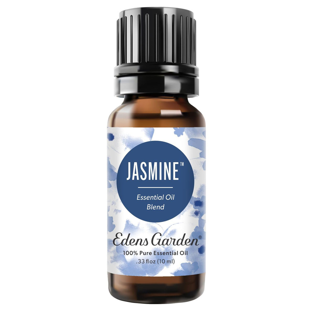 Edens Garden botella frontal con mezcla de jazmín, aroma floral intenso