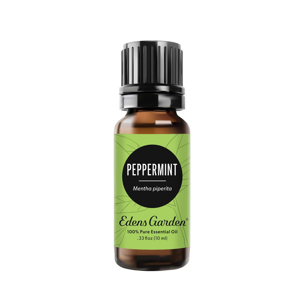 Edens Garden botella frontal de menta, aroma fresco y concentración premium