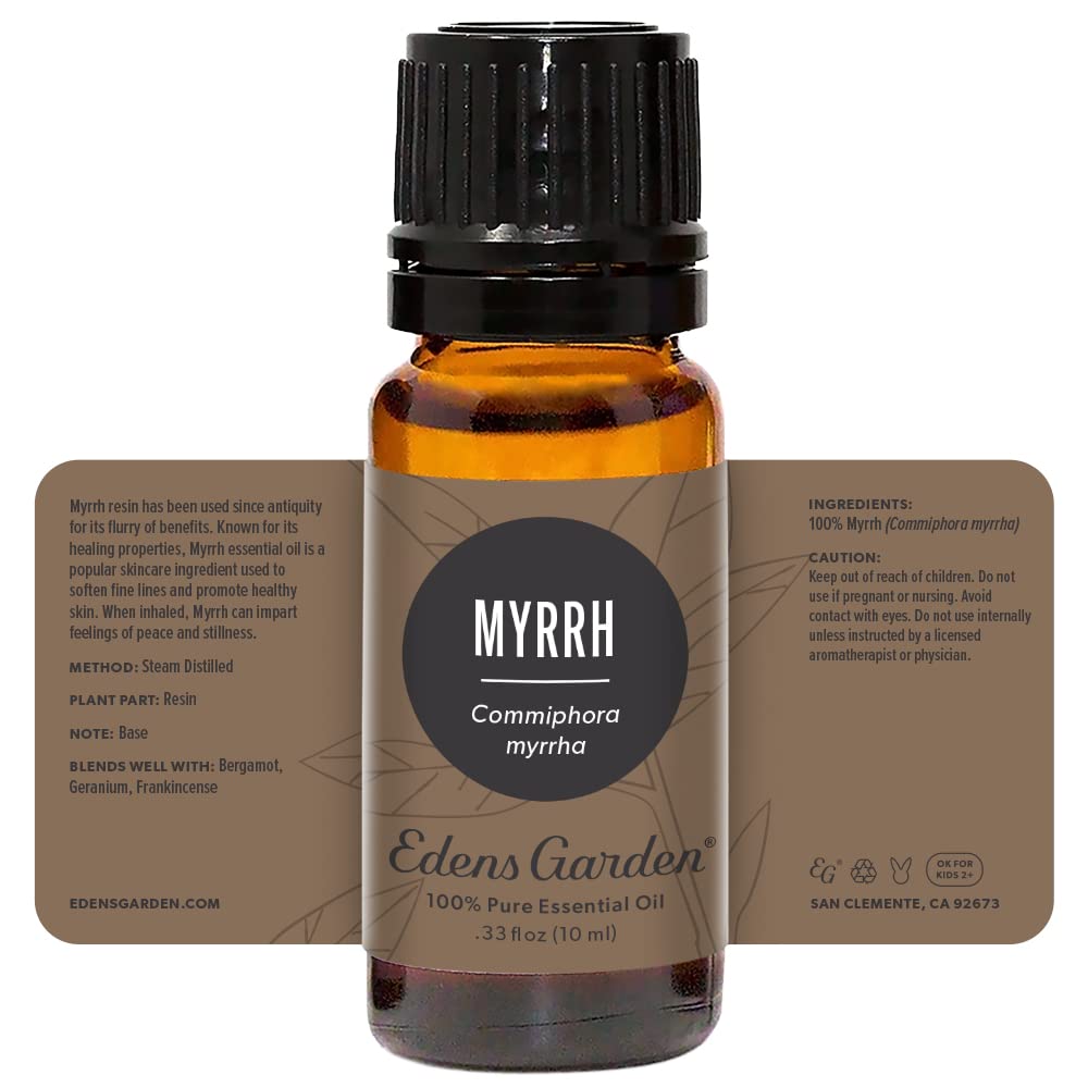 Ambiente relajado con vela y Edens Garden Mirra para meditación y bienestar