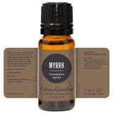 Ambiente relajado con vela y Edens Garden Mirra para meditación y bienestar