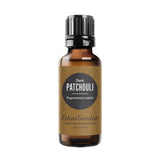 Edens Garden botella frontal de Patchouli 30 ml mostrando etiqueta clara y tamaño