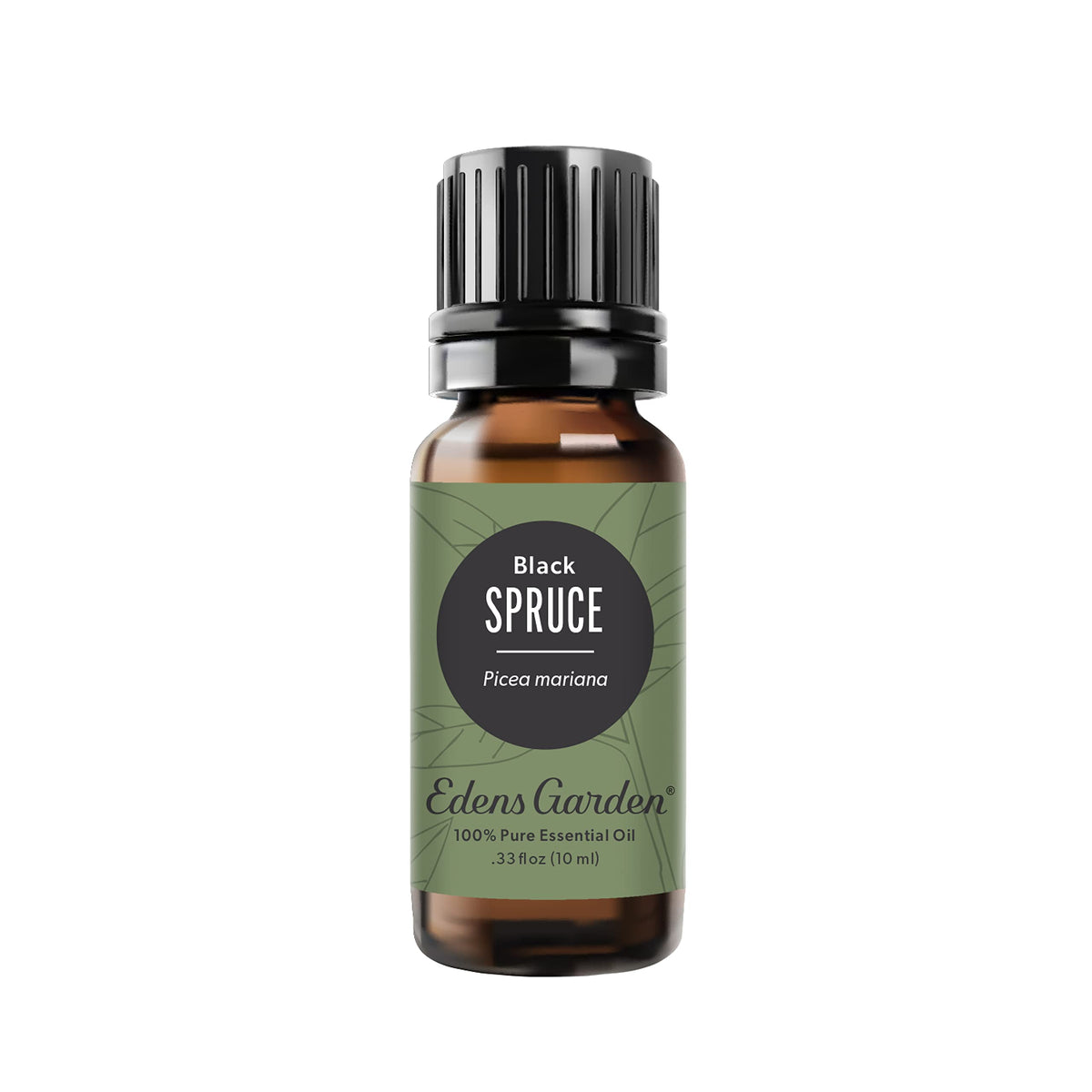 Edens Garden frasco frontal mostrando etiqueta y beneficio aromático